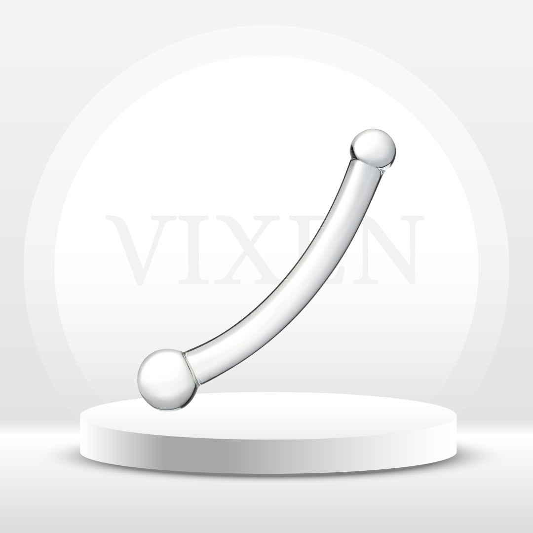 ArcGlow Dual Glass Anal Wand