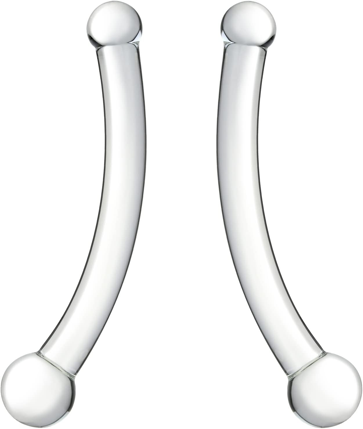 ArcGlow Dual Glass Anal Wand