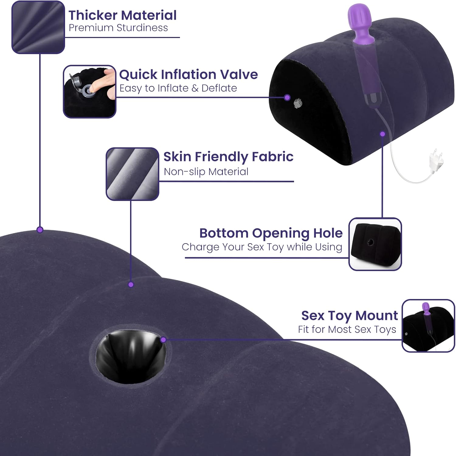 ArchRide Dildo Mount Sex Pillow