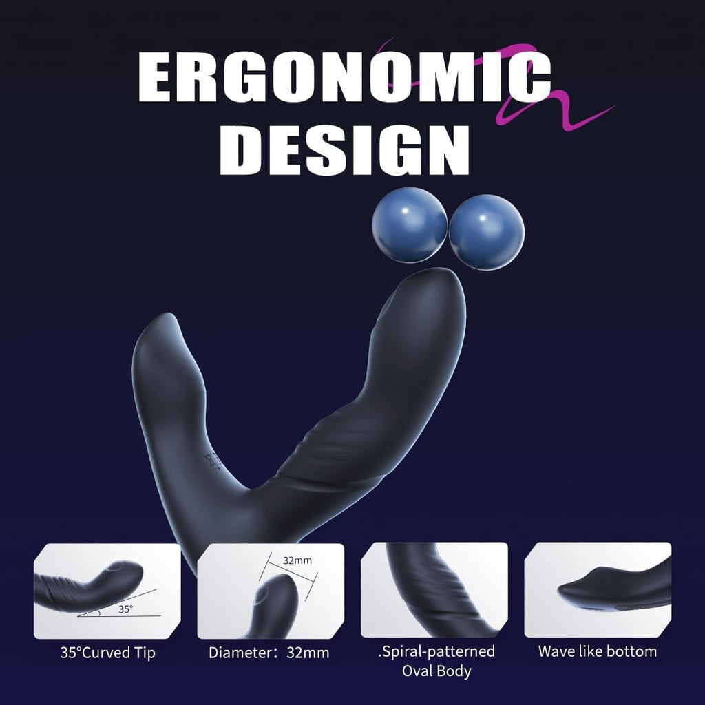 ArcRush Thrusting Prostate Massager Plug