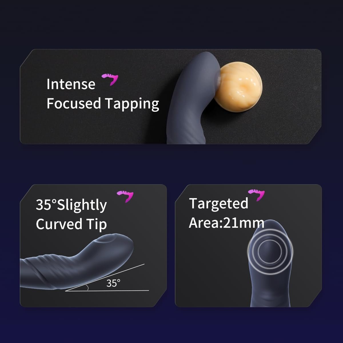ArcRush Thrusting Prostate Massager Plug