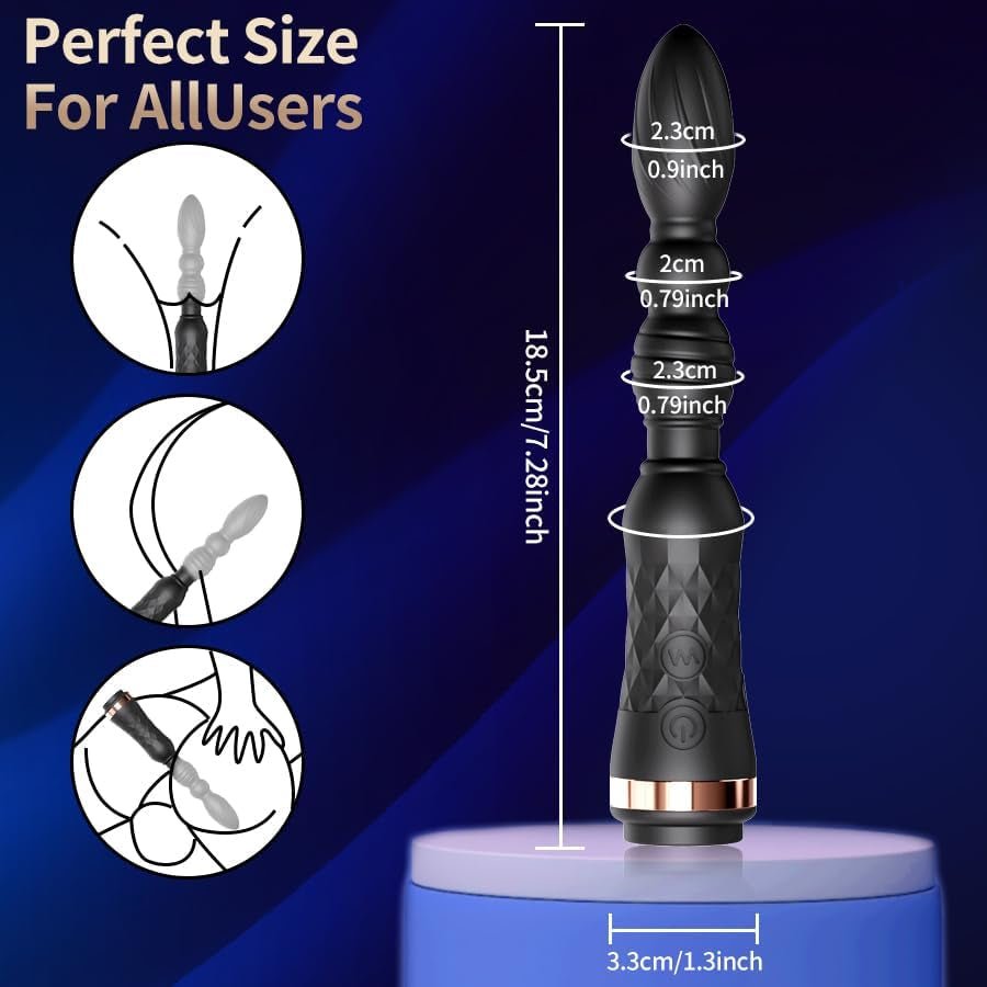 BeadBloom Mini Anal Beads Prostate Massage Vibrator