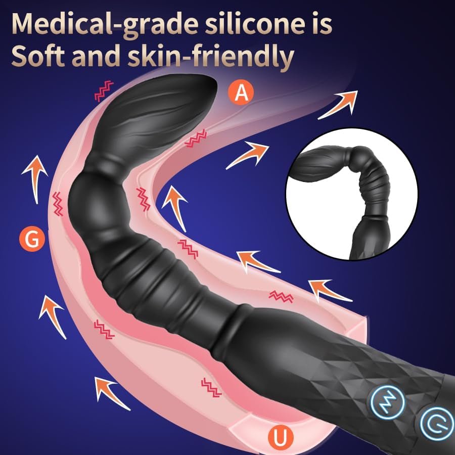 BeadBloom Mini Anal Beads Prostate Massage Vibrator