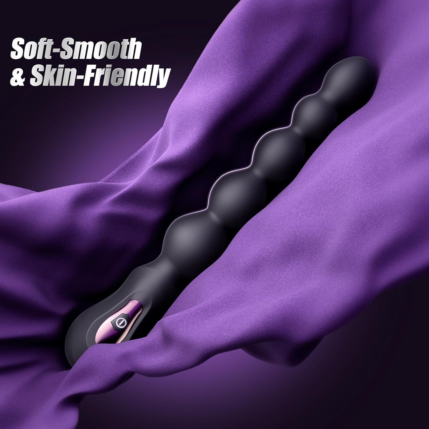 BeadRush XL Large Vibrating Anal Beads Plug