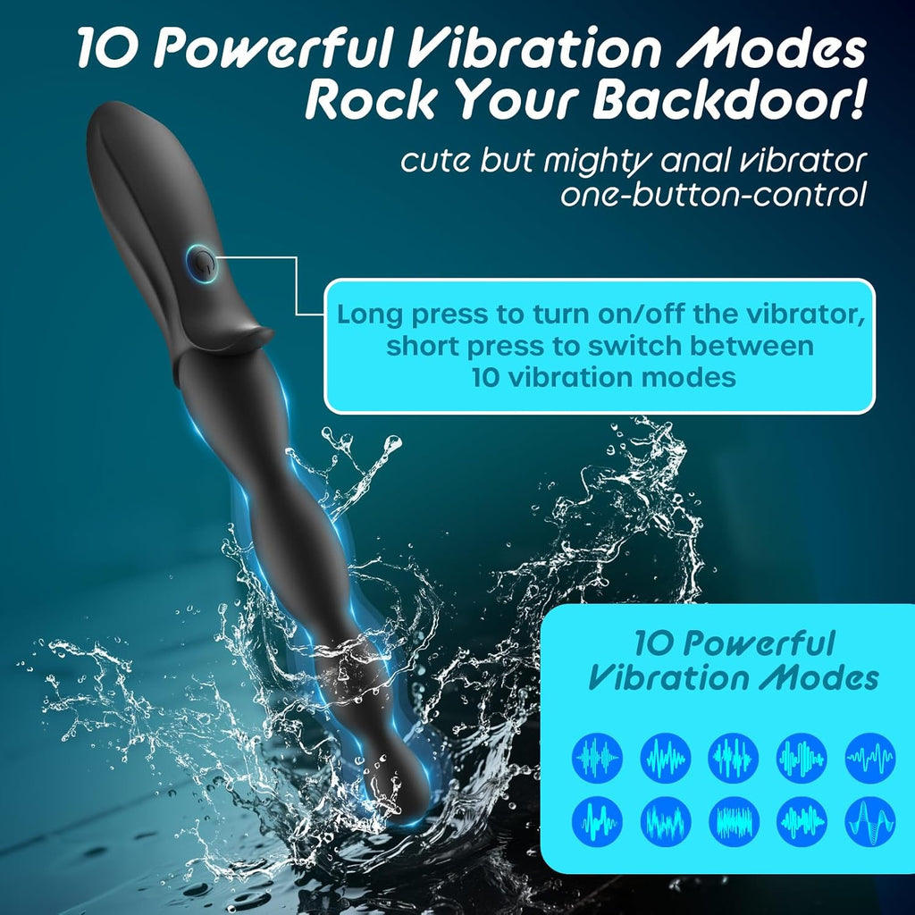 BeadsMaster Vibrating Anal Trainer
