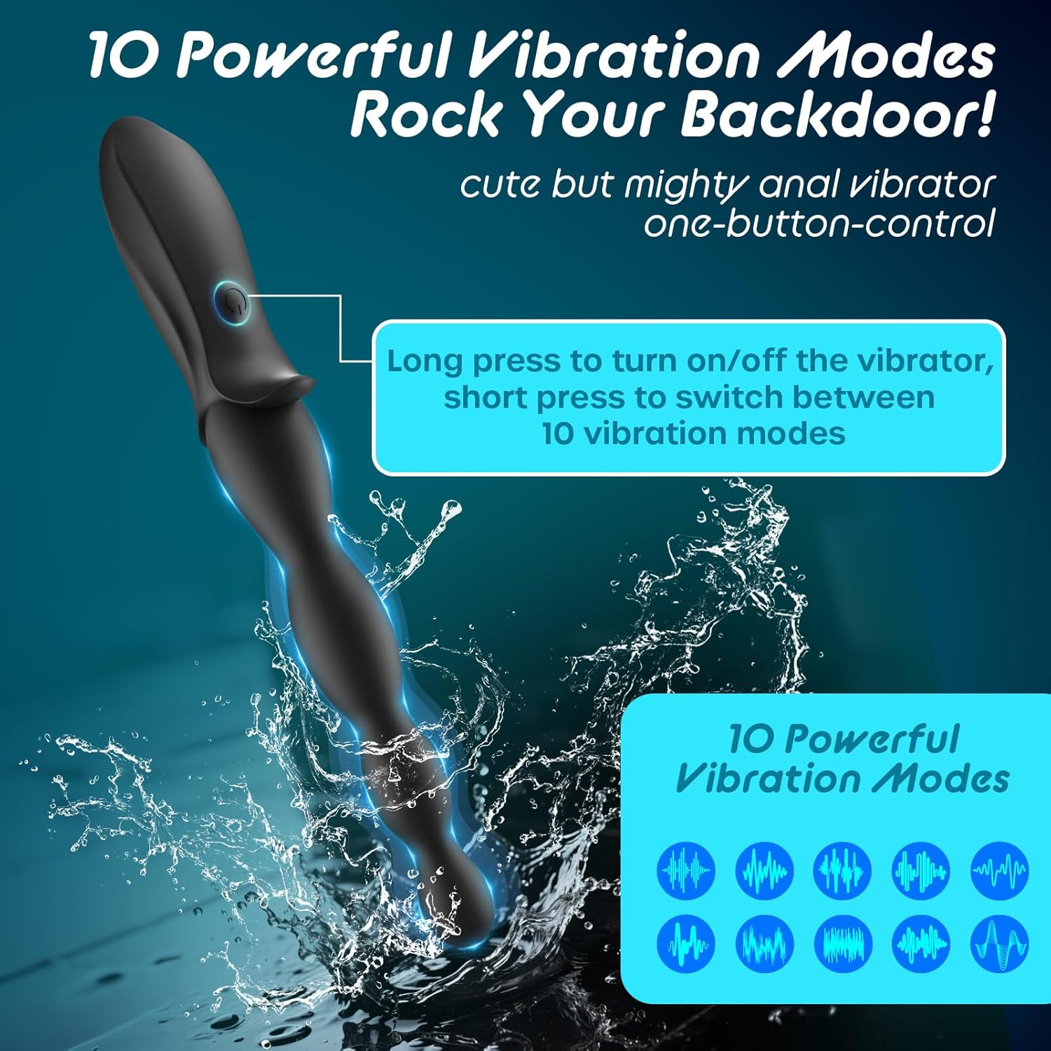 BeadsMaster Vibrating Anal Trainer