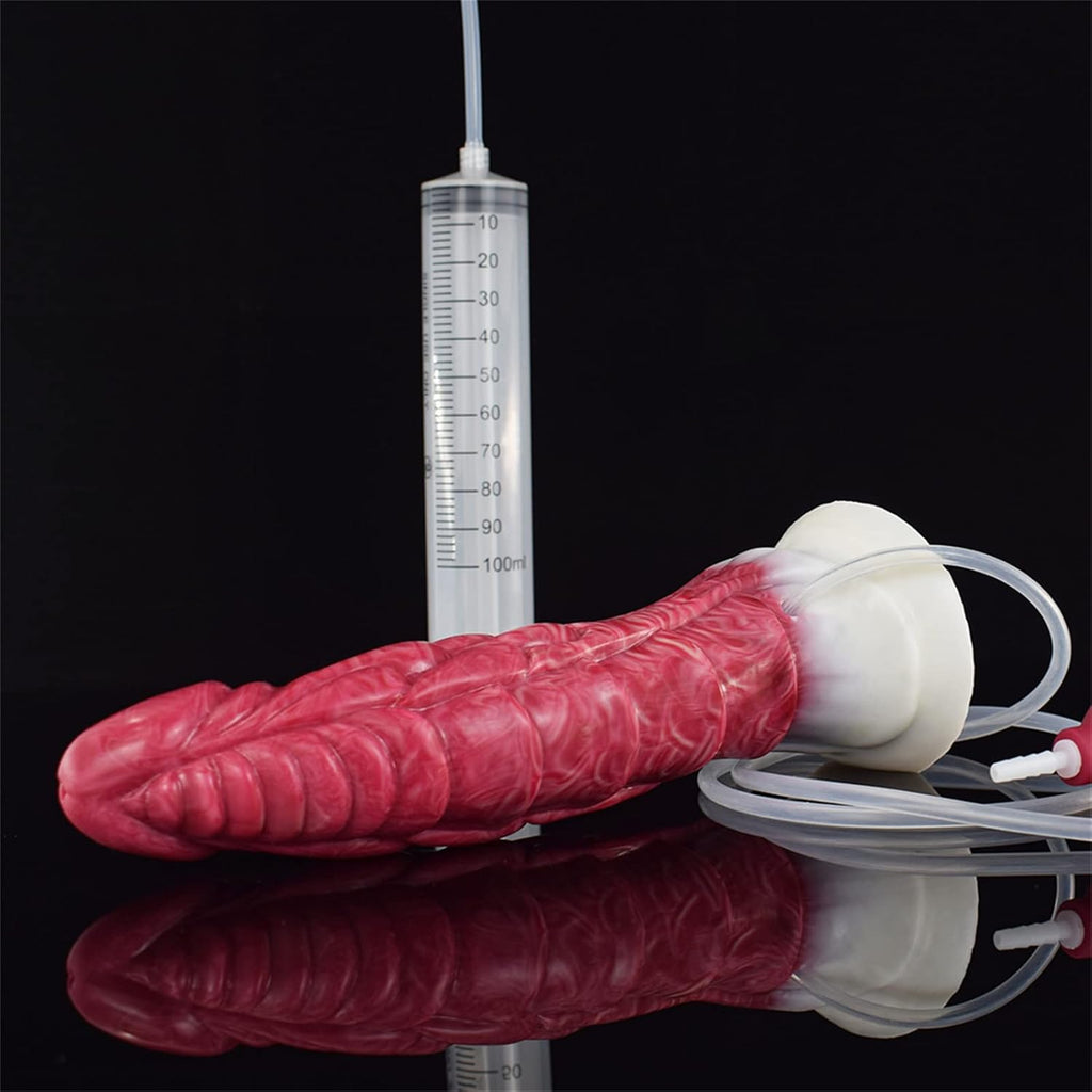 BeastFlow Monster Liquid Silicone Ejaculating Dildo