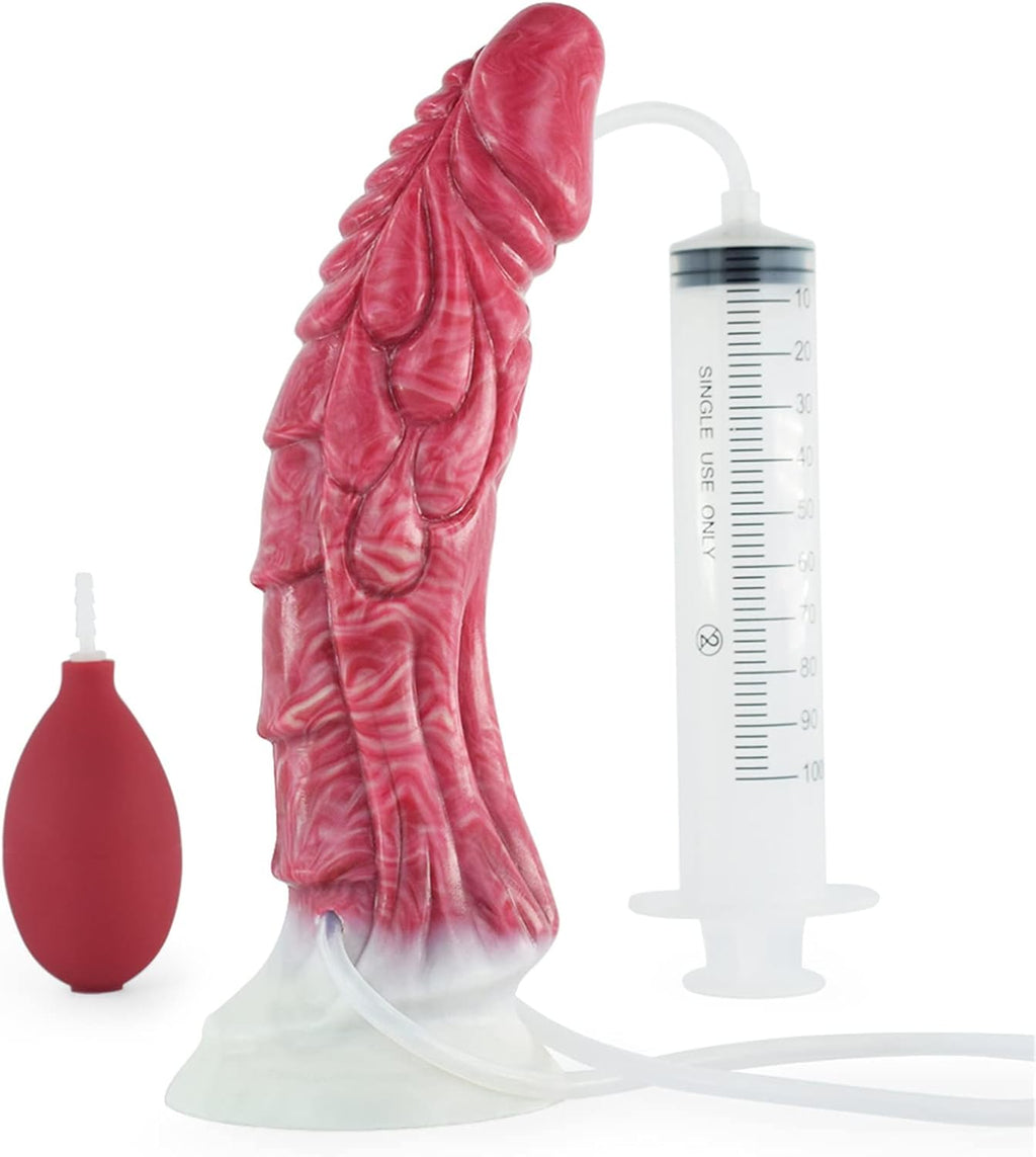 BeastFlow Monster Liquid Silicone Ejaculating Dildo