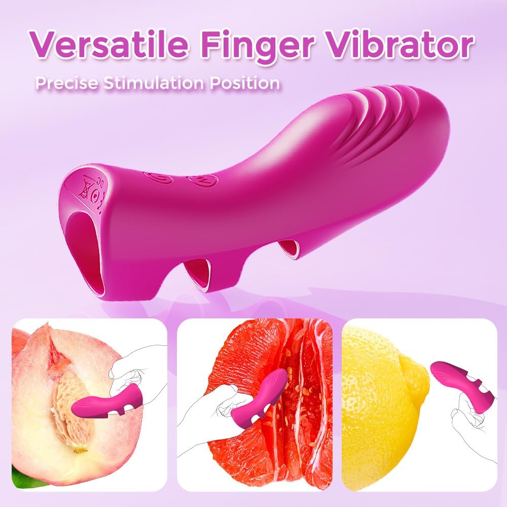 BlissFlare Heated Finger Vibrator