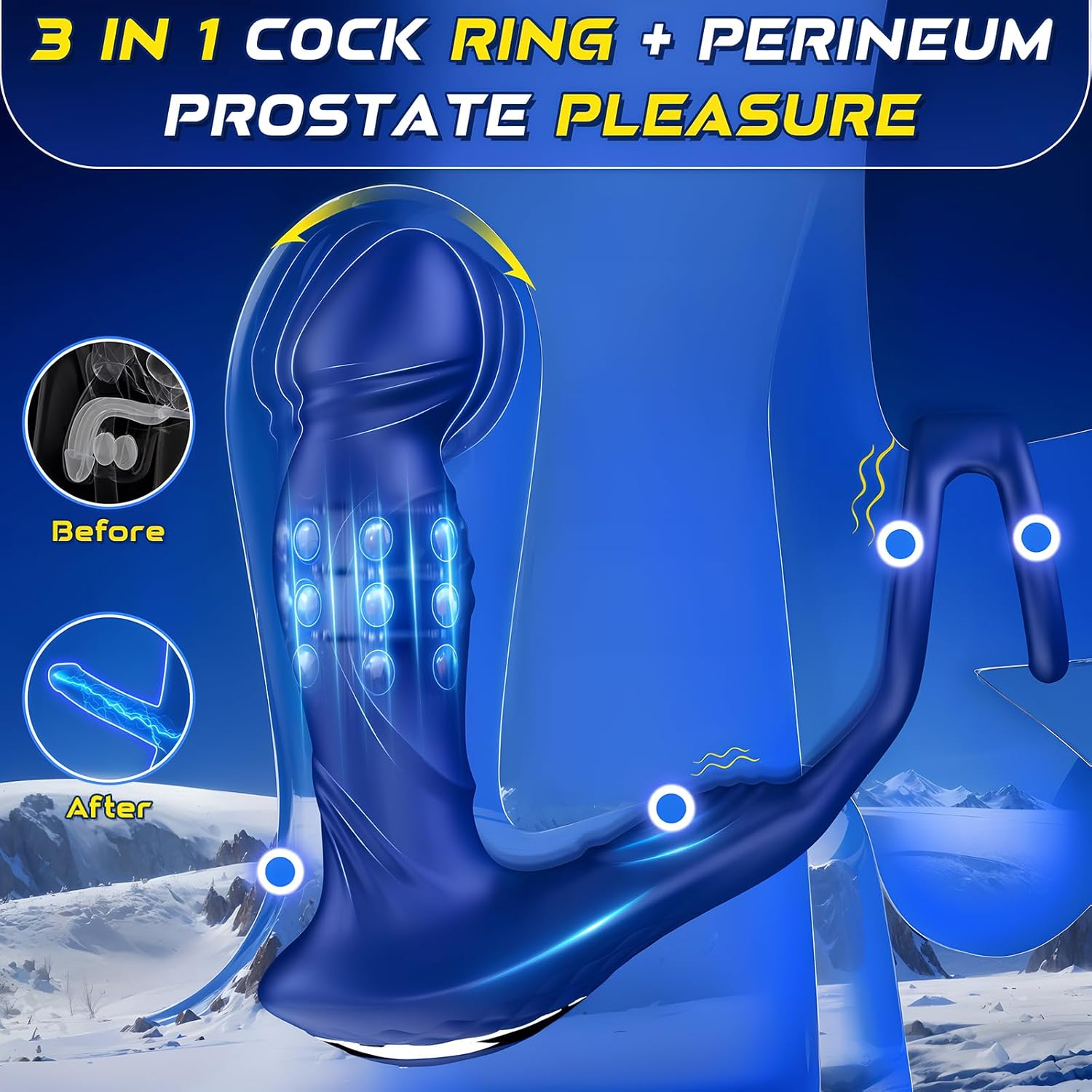 BlissMaker 3-in-1 Prostate Massager