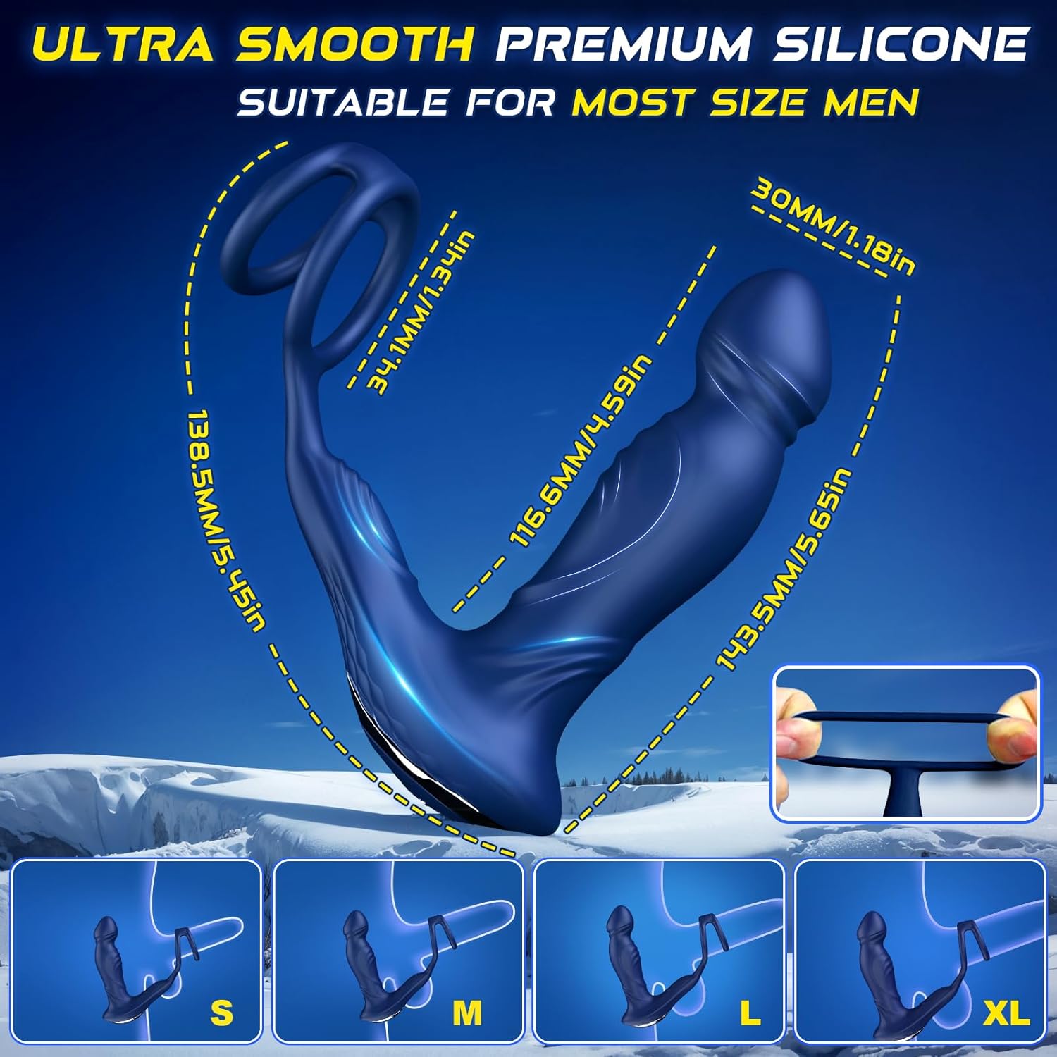 BlissMaker 3-in-1 Prostate Massager
