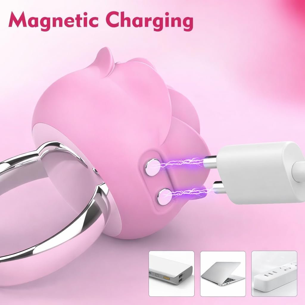 BloomBond Vibrating Clit Stimulation Ring for Couples