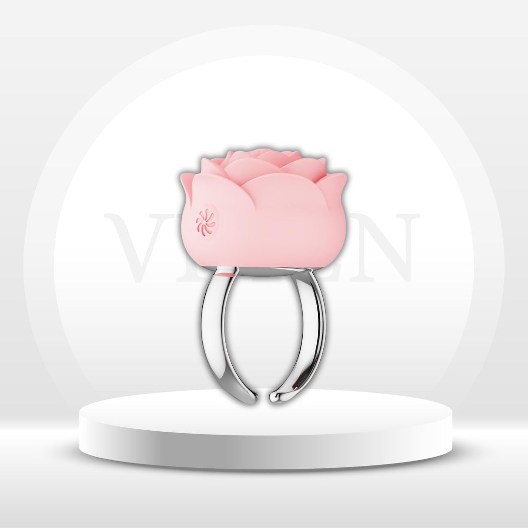 BloomBond Vibrating Clit Stimulation Ring for Couples