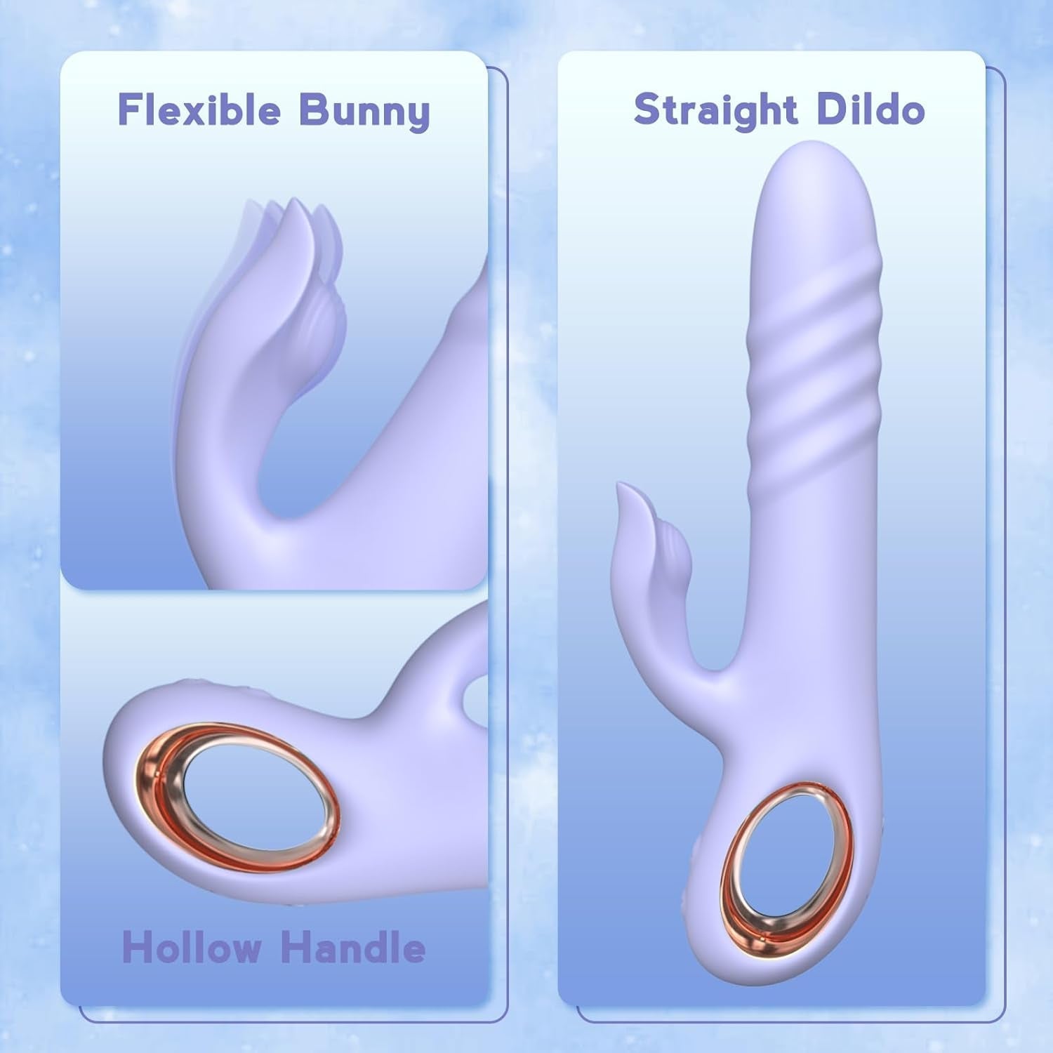 BloomBunny Rabbit Thrusting G-Spot Vibrator