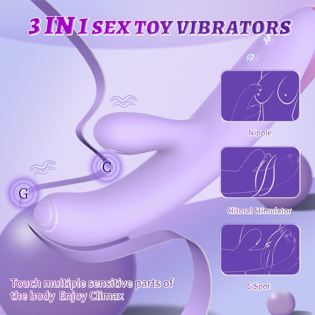 BloomFlex 3-in-1 G-Spot & App-Controlled Vibe