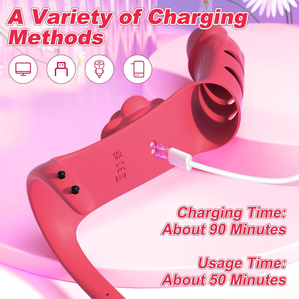 BloomGrip Duo Tease Finger Vibrator