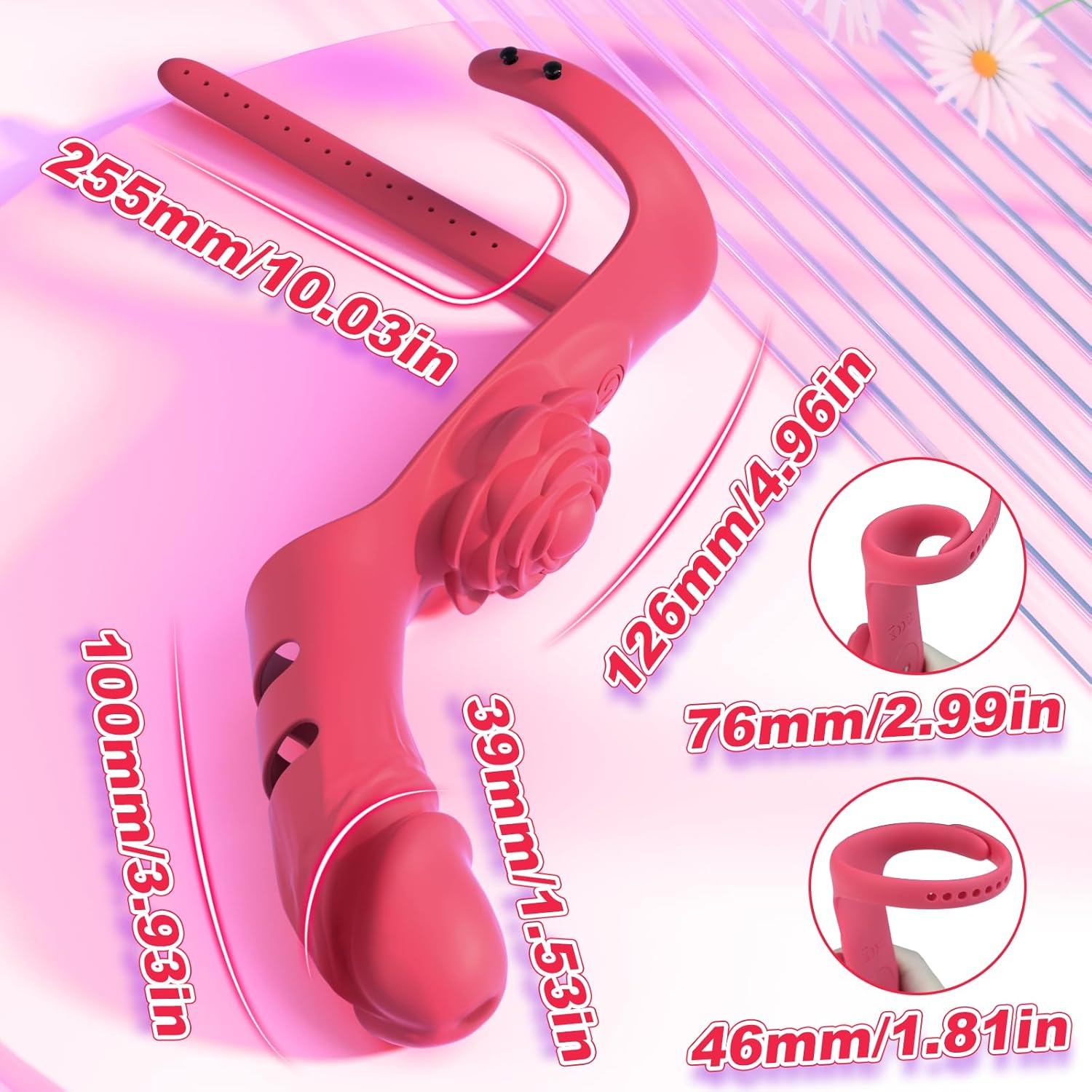 BloomGrip Duo Tease Finger Vibrator