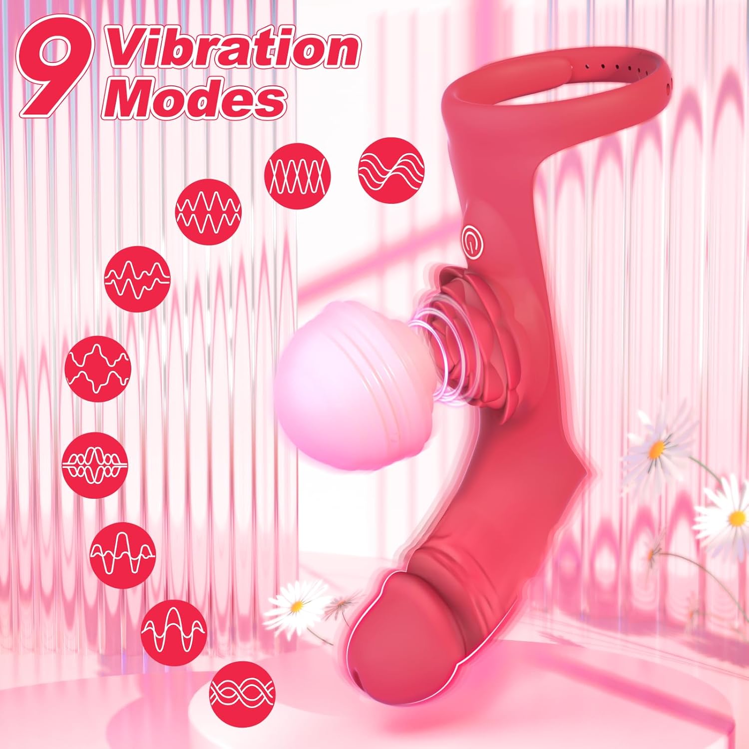 BloomGrip Duo Tease Finger Vibrator