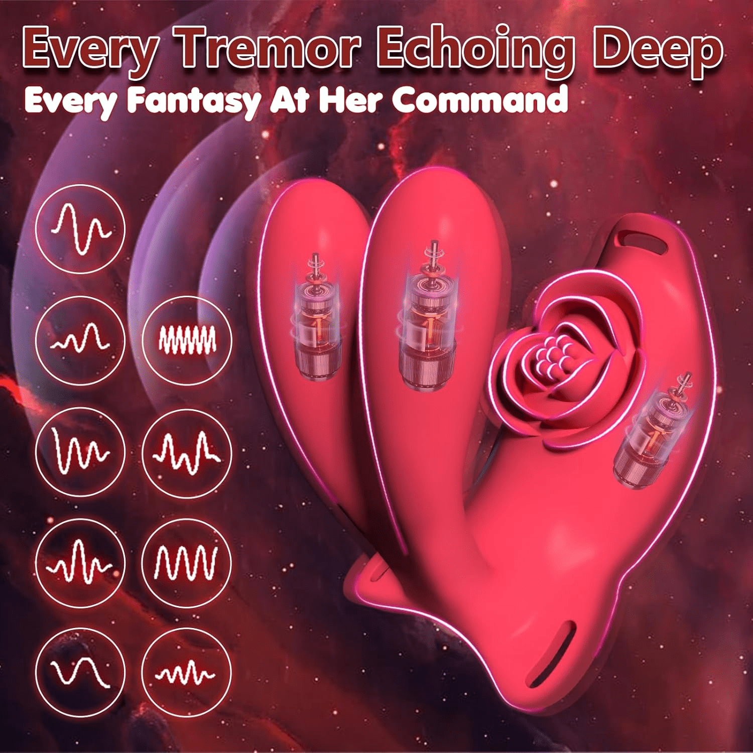 BloomLink Deep Stimulation Wearable Couple Vibrator