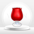 BloomSync App Controlled Rose Suction Vibrator