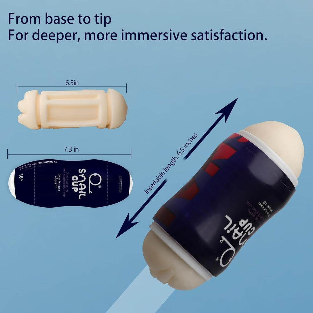 BlueLure 2-in-1 Vagina & Mouth Stroker