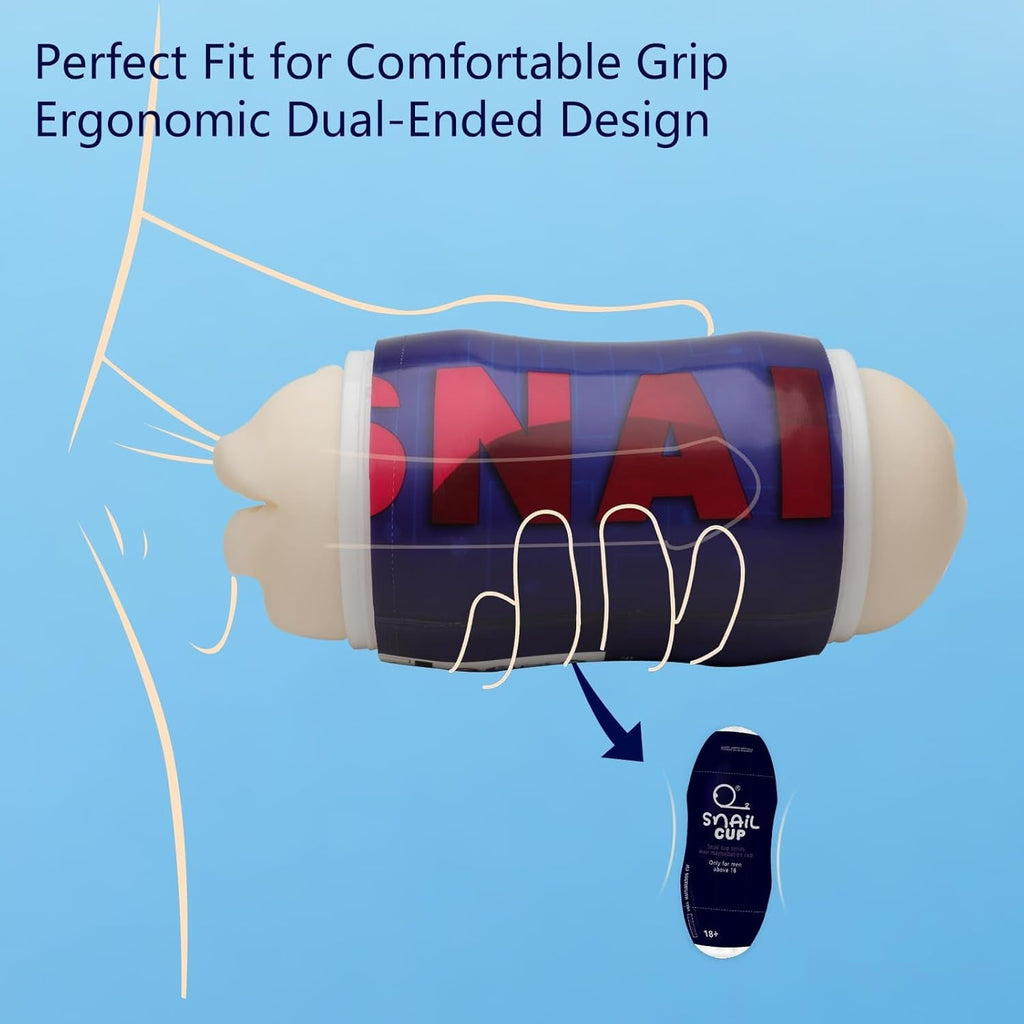 BlueLure 2-in-1 Vagina & Mouth Stroker