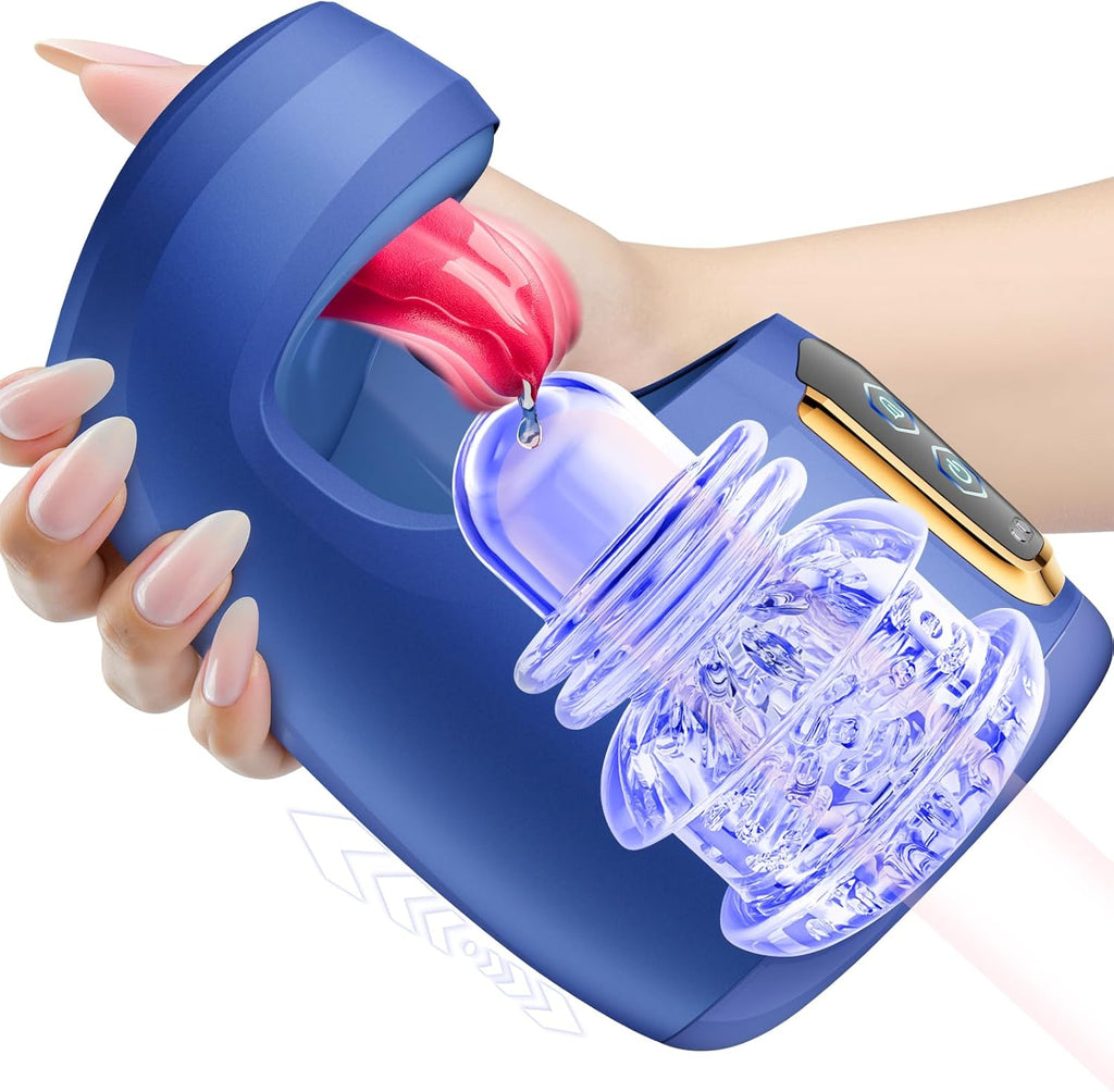BluePulse Lick and Thrust Stroker