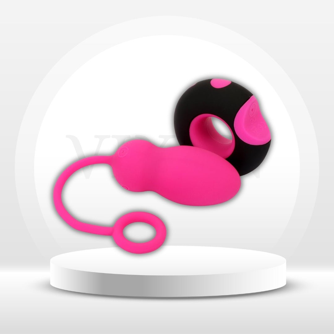 BlushBeam Rose Pink Remote Egg Vibrator