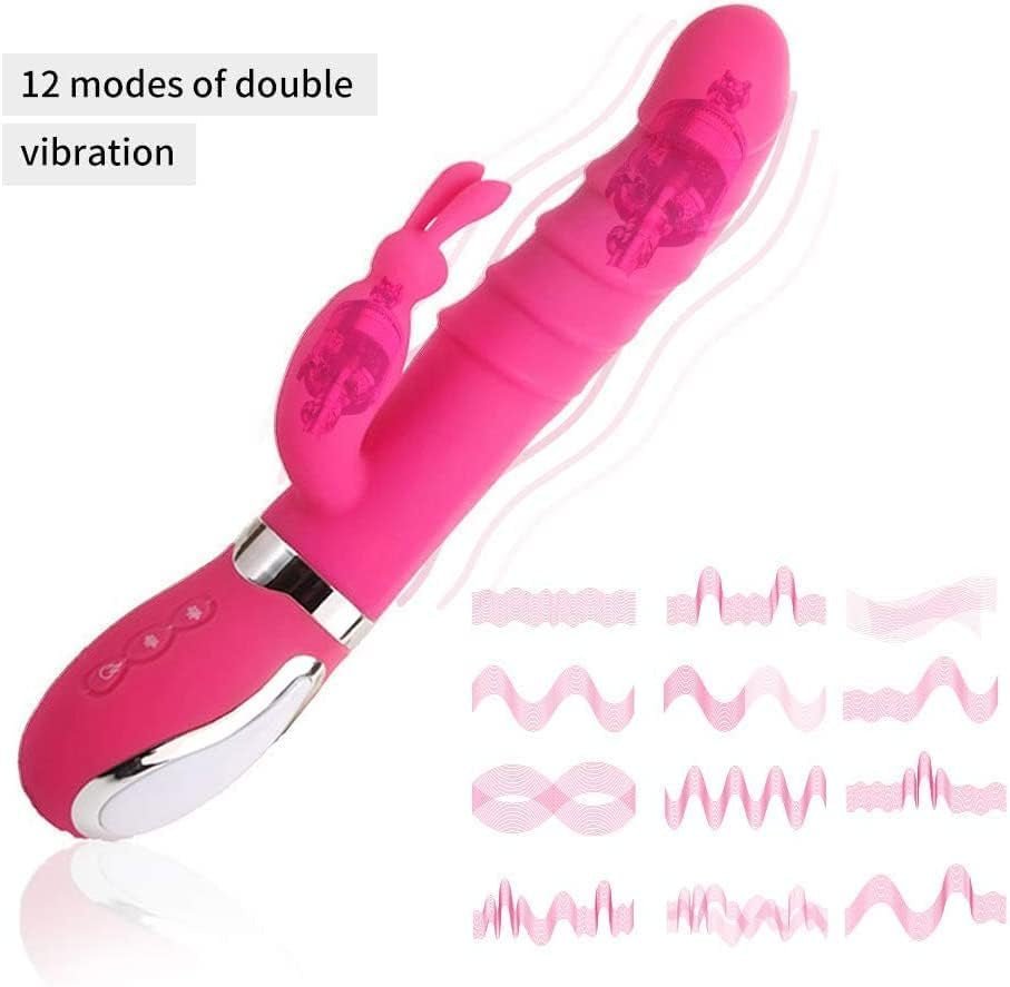 BlushHeat Rabbit Wand Vibrator