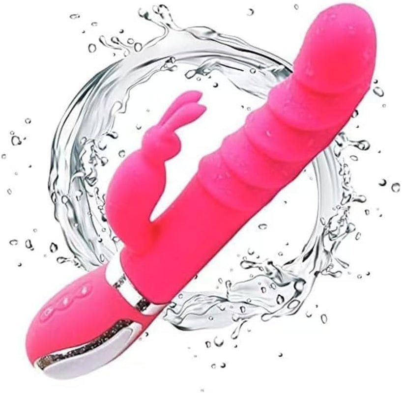BlushHeat Rabbit Wand Vibrator