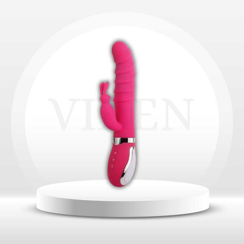 BlushHeat Rabbit Wand Vibrator