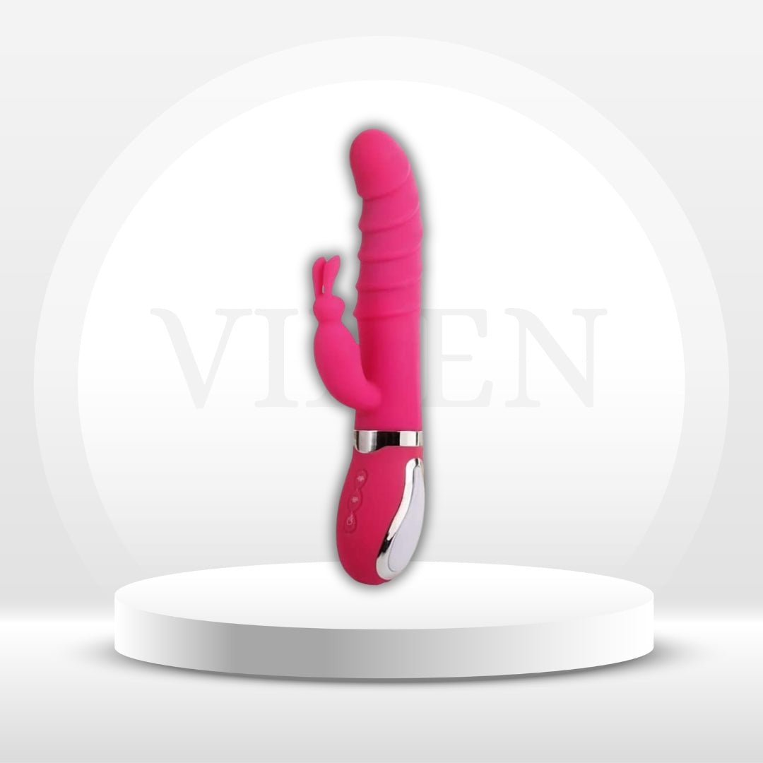 BlushHeat Rabbit Wand Vibrator