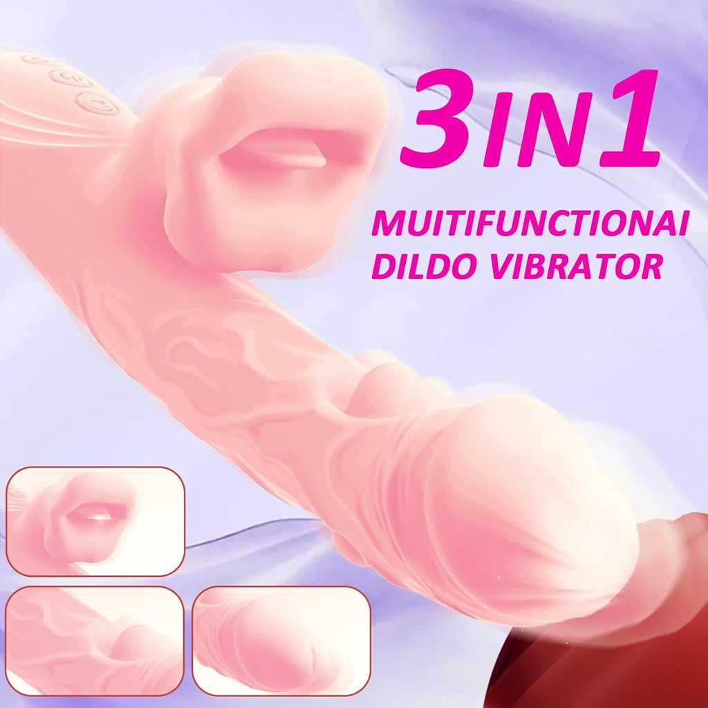 BlushLush Tap, Lick & Thrust Rabbit Vibrator