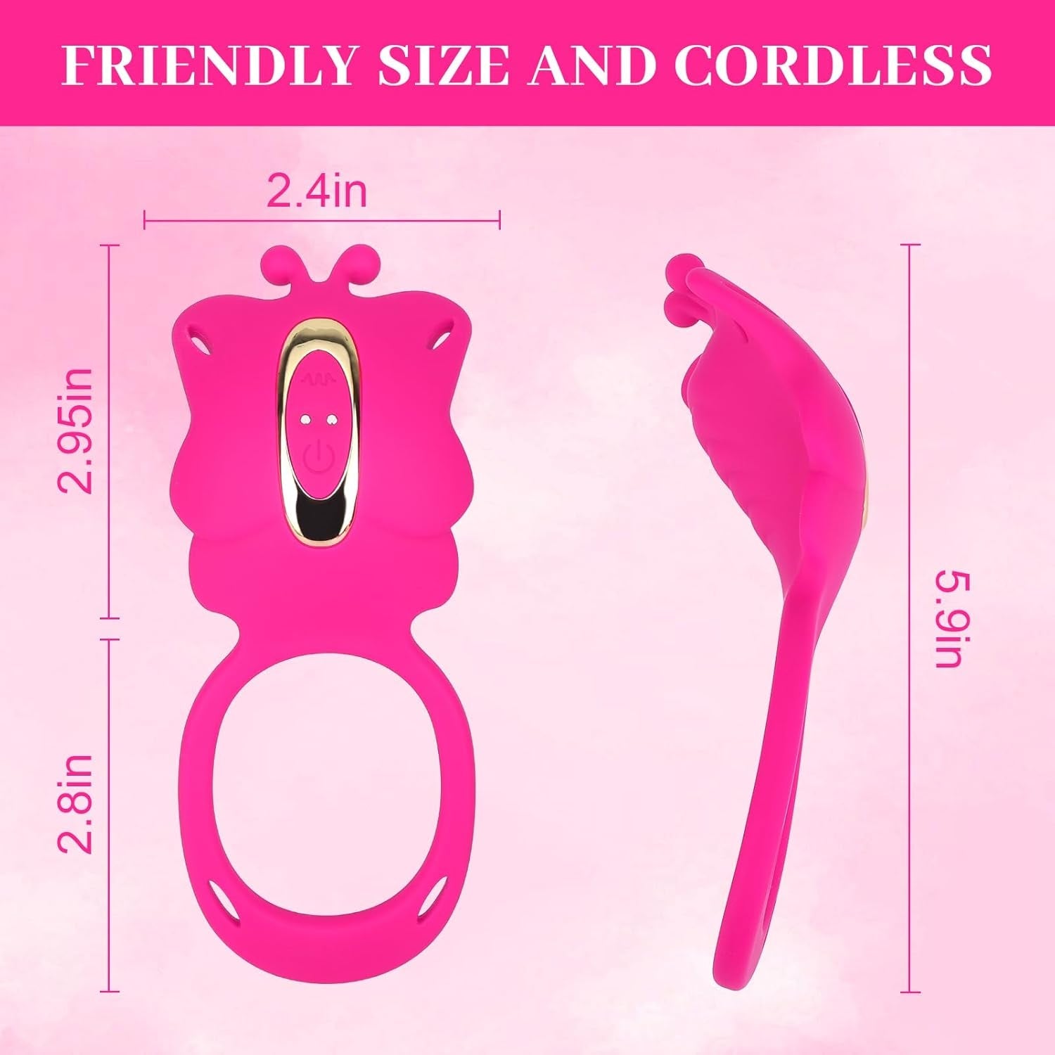 BlushPlay 3-in-1 Couples Vibrator Kit