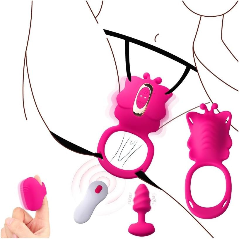 BlushPlay 3-in-1 Couples Vibrator Kit