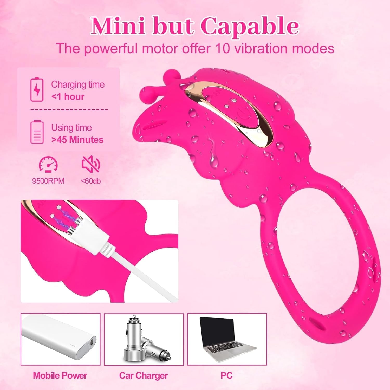 BlushPlay 3-in-1 Couples Vibrator Kit