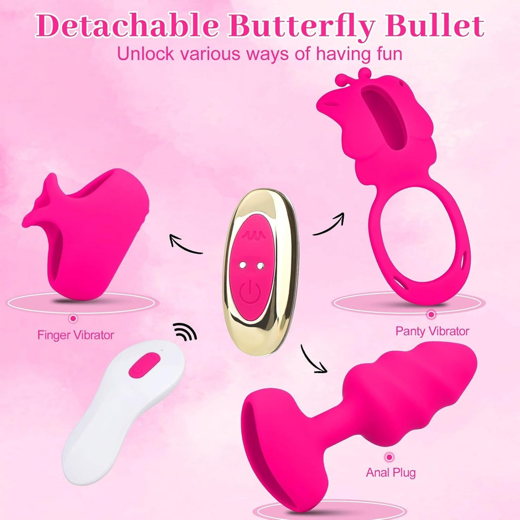 BlushPlay 3-in-1 Couples Vibrator Kit