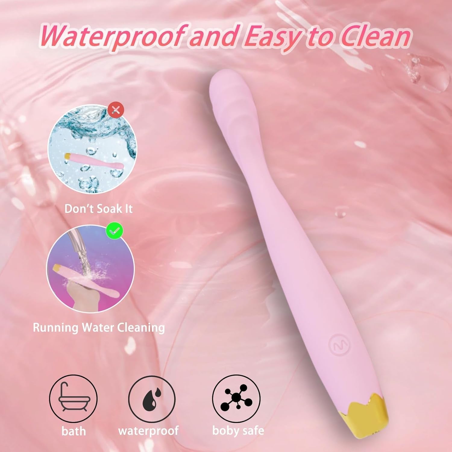 BlushSpiral G-Spot Vibrator Wand