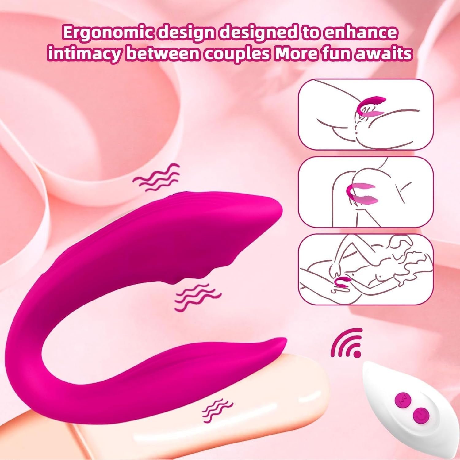BlushWhisper Remote Wearable Panty Vibrator