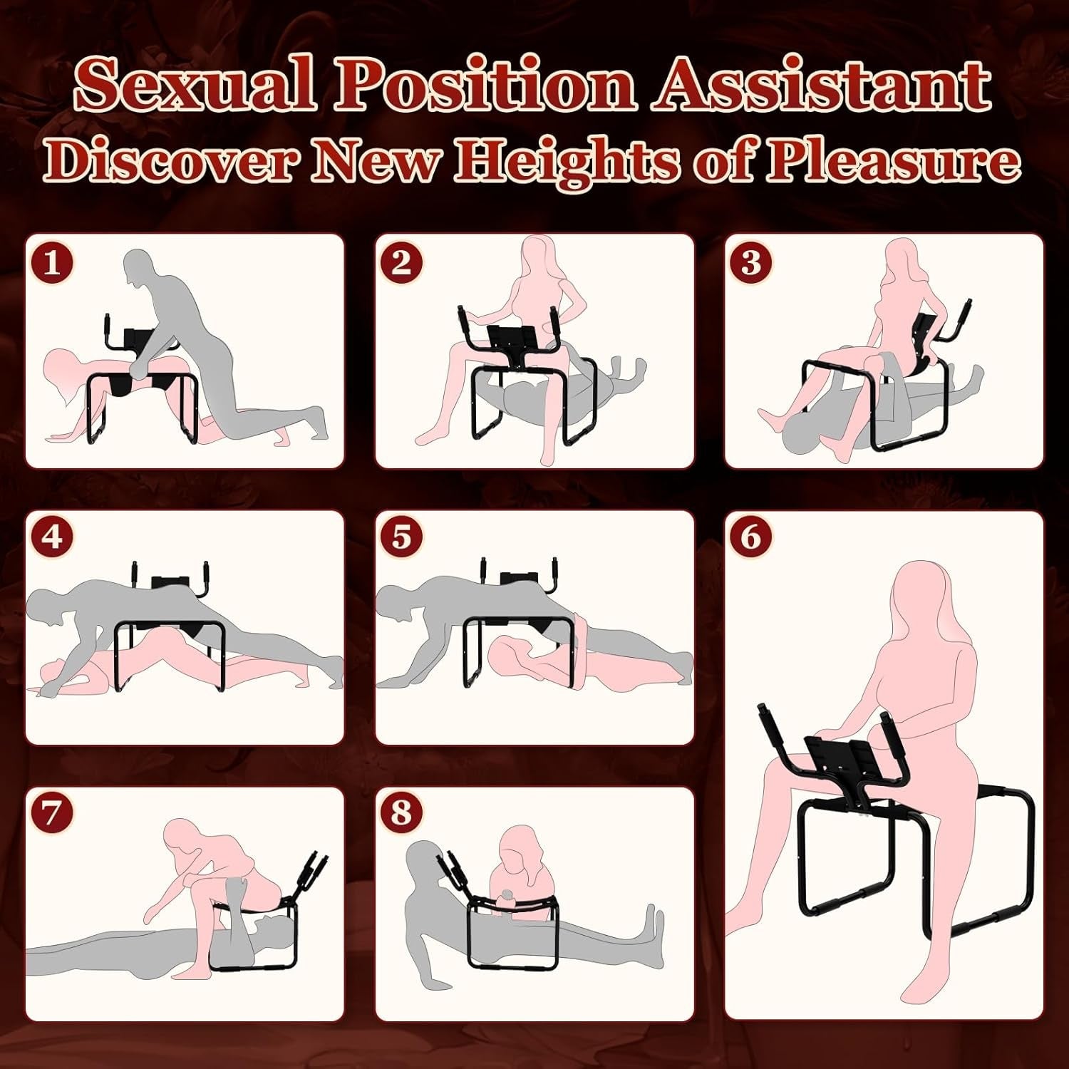 BounceCore Adjustable Bounce Position Sex Chair