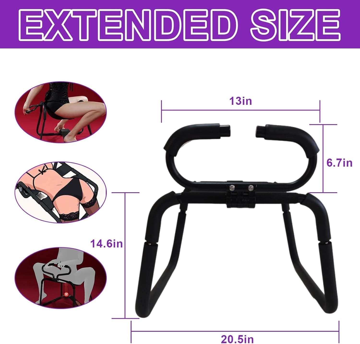 BounceFlex Adjustable Bouncing Sex Positions Chair
