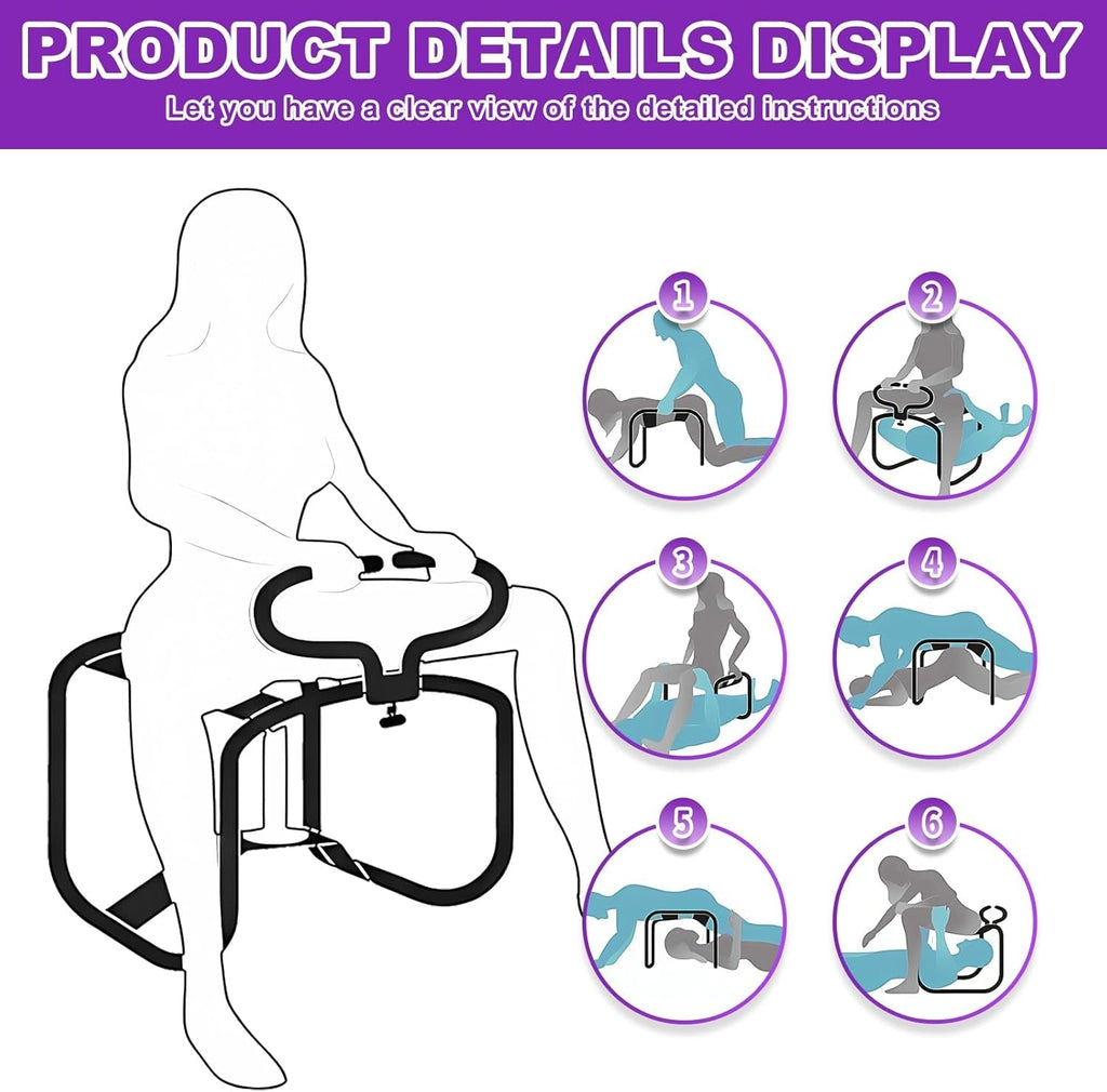 BounceFlex Adjustable Bouncing Sex Positions Chair
