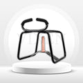 BounceVice Bouncing Sex Chair with Dildo Mount