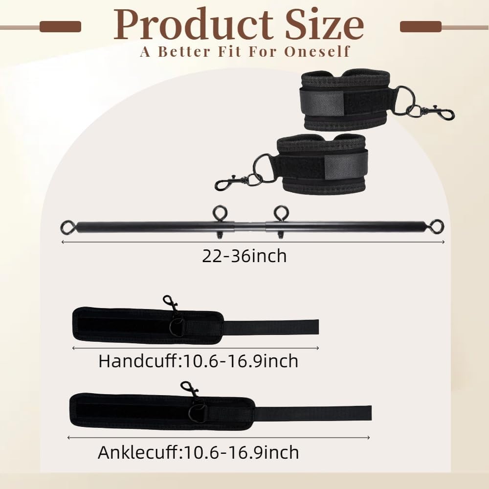 BoundBar Adjustable Spreader Bar Restraint Set