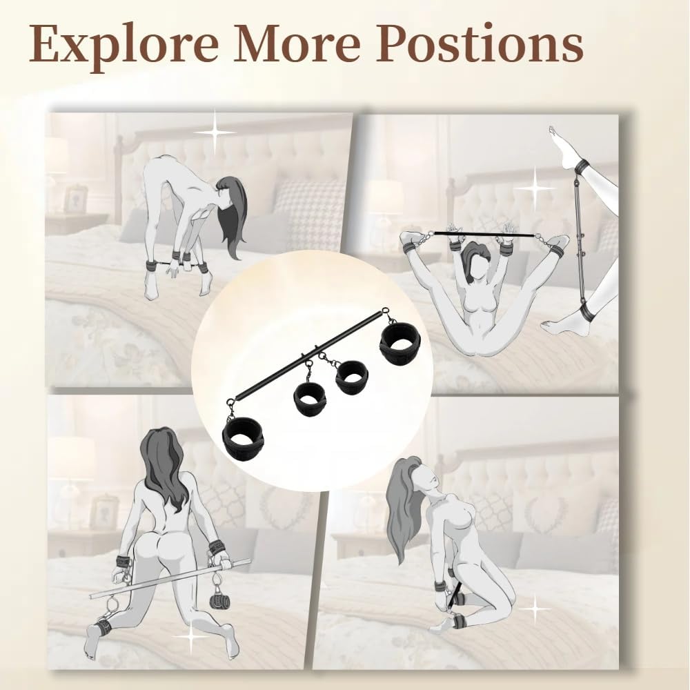 BoundBar Adjustable Spreader Bar Restraint Set