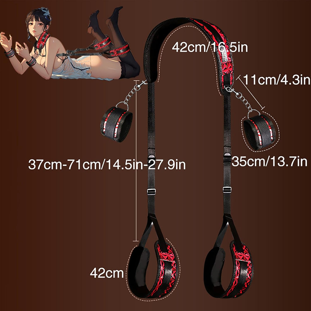 BoundThrust BDSM Position Pillow & Restraint Set