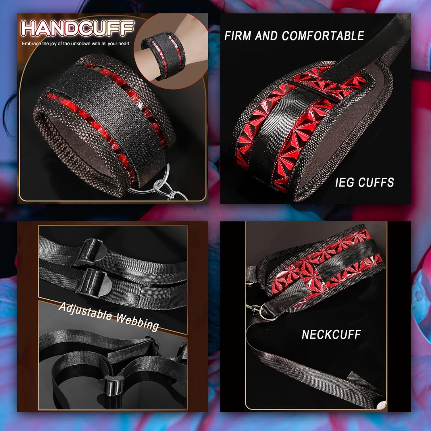 BoundThrust BDSM Position Pillow & Restraint Set