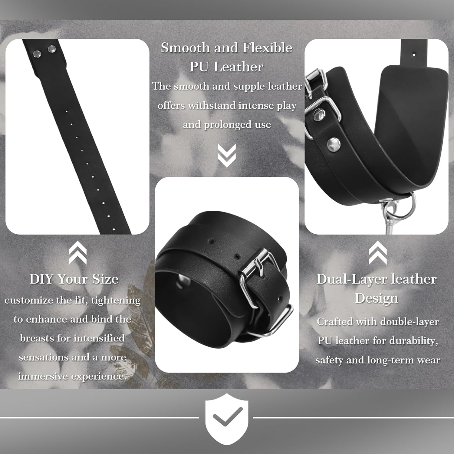 BreastBound Dual-Layer BDSM Harness Set
