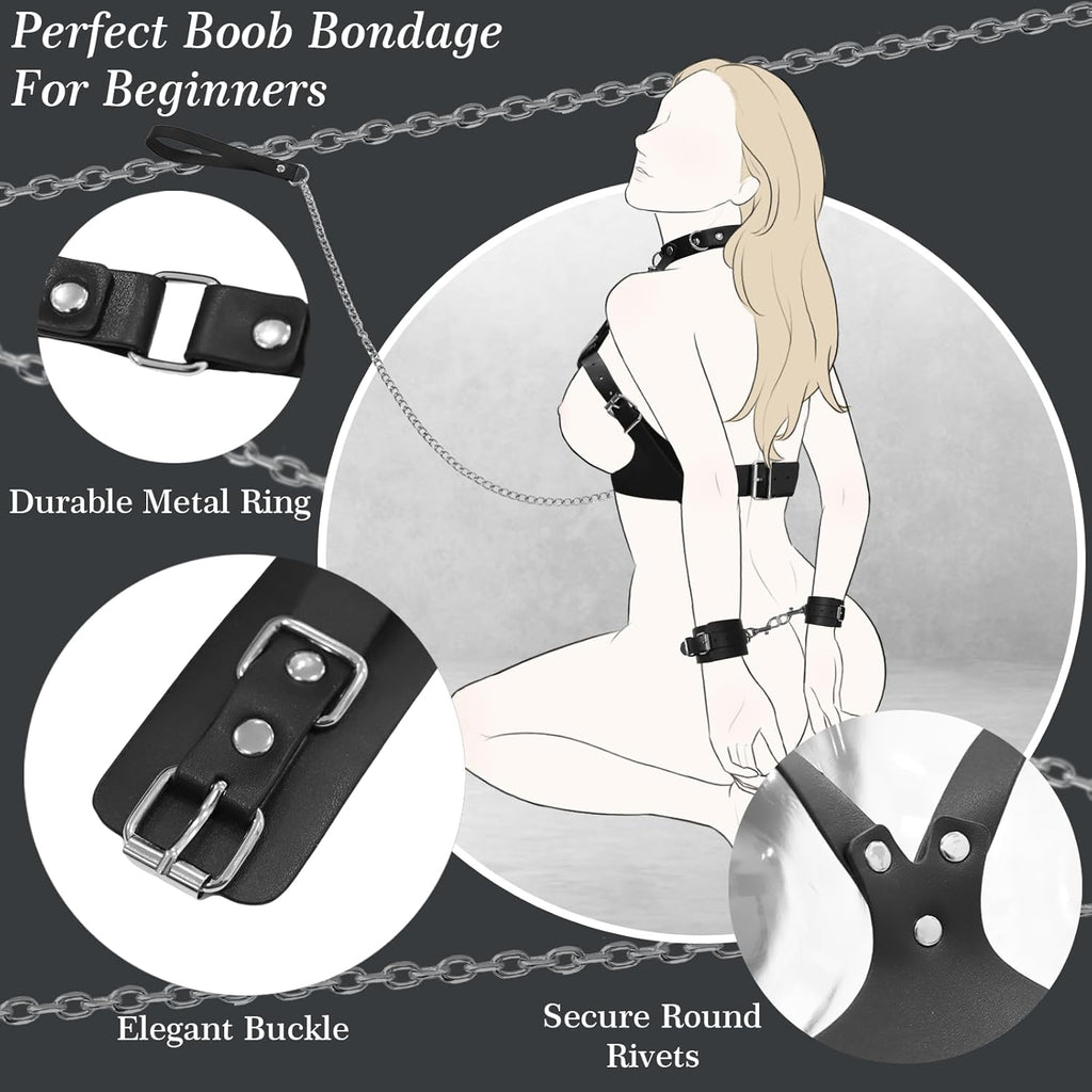 BreastBound Dual-Layer BDSM Harness Set