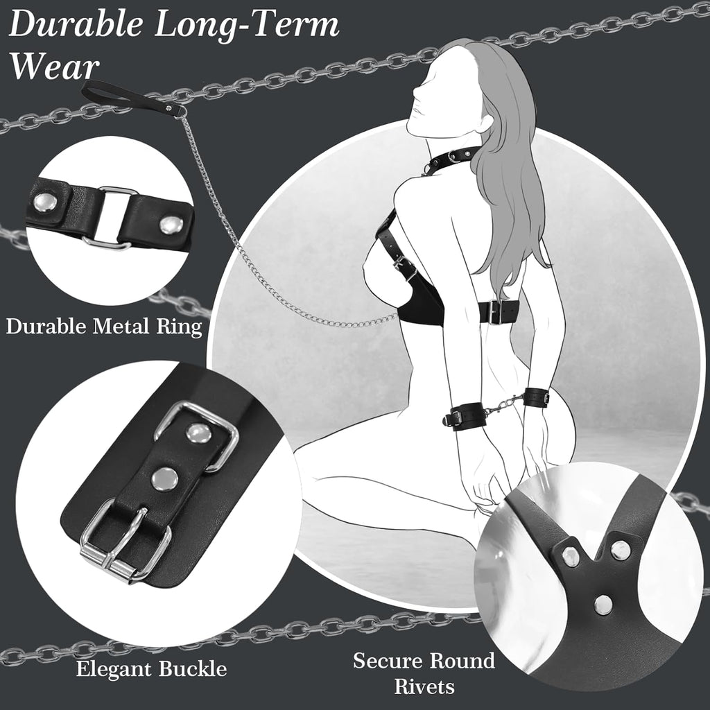 BreastBound Dual-Layer BDSM Harness Set